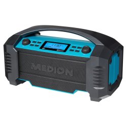 Medion MD 43320 DAB Baustellen-Radio blau / schwarz