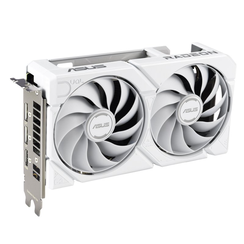 ASUS DUAL RX 9060 XT 16Go GDDR6 WHITE