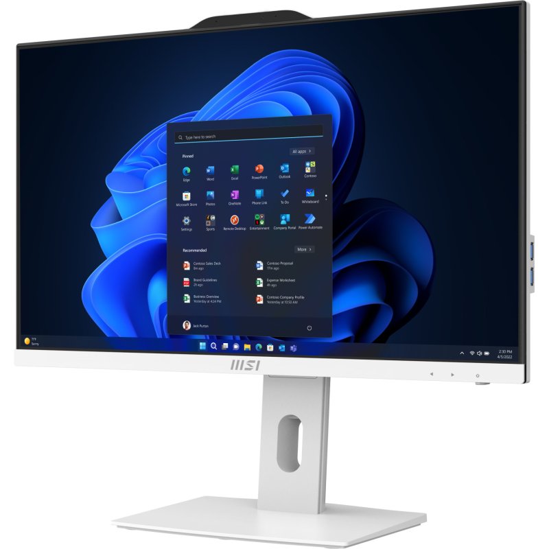 MSI Pro AP242P 14M-859EU Intel Core™ i7 i7-14700 60,5 cm (23.8") 1920 x 1080 pixels PC All-in-One 16 Go DDR5-SDRAM 1