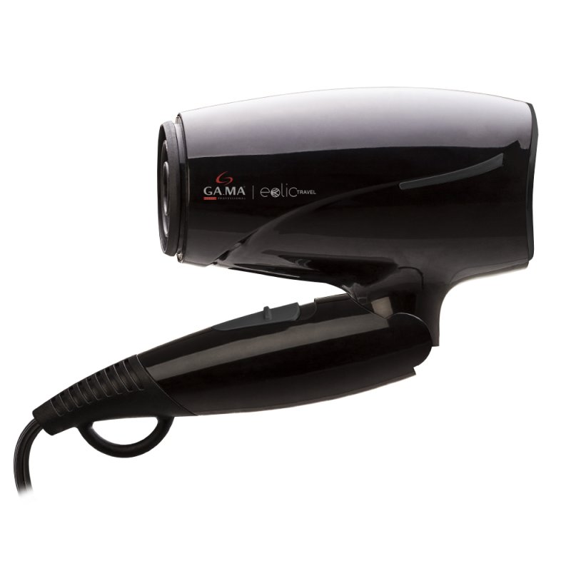 GA.MA Eolic Travel sèche-cheveux 1600 W Noir