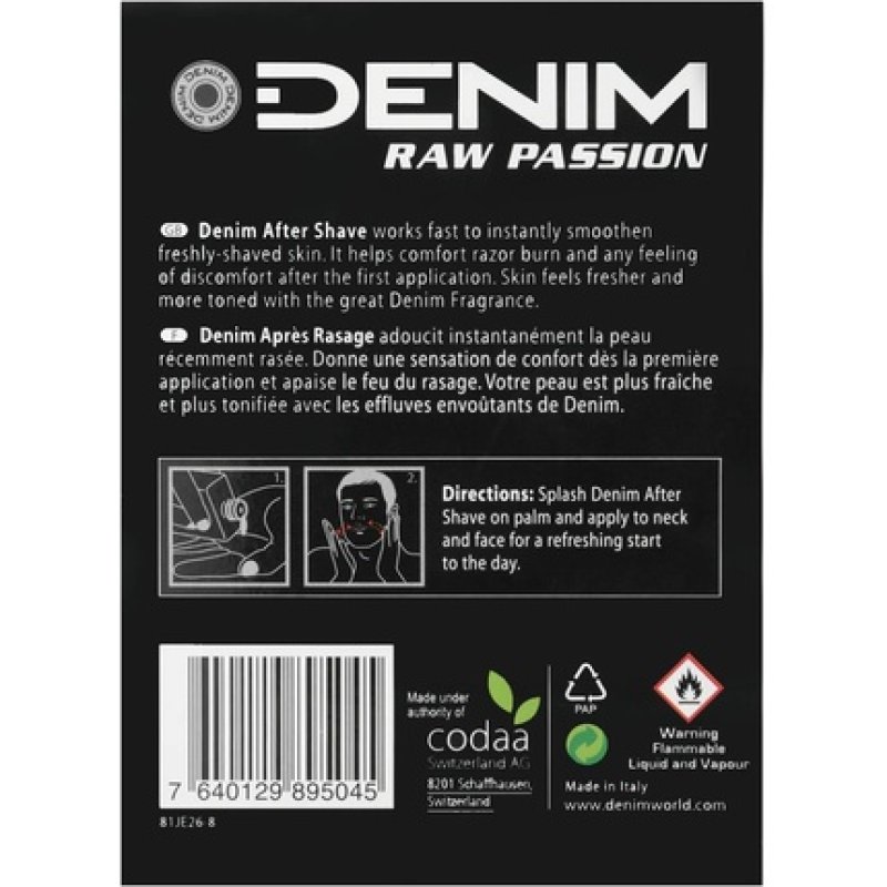 Denim Temptation After Shave Lotion 100ml