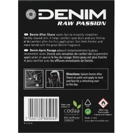 Denim Temptation After Shave Lotion 100ml