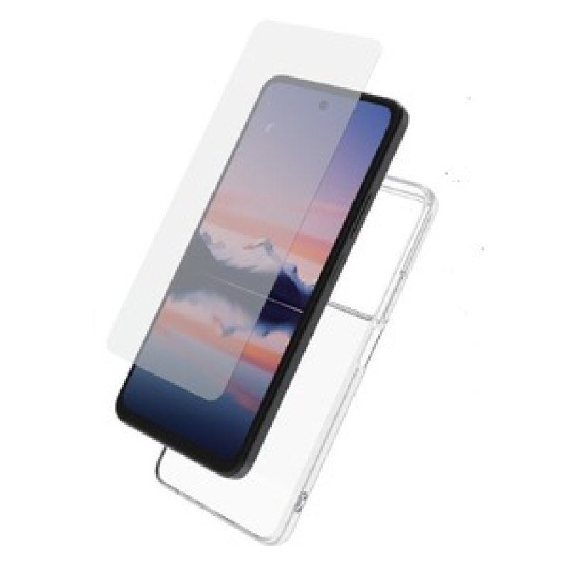 STARTER PACK COQUE SOUPLE VERRE TREMPE REALME C71