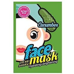 Bling Pop Mascarilla Facial Hidratante E Iluminadora Con Pepino