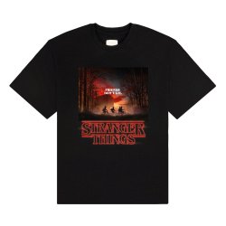 Stranger Things T-Shirt Friends Don't Lie Size XL