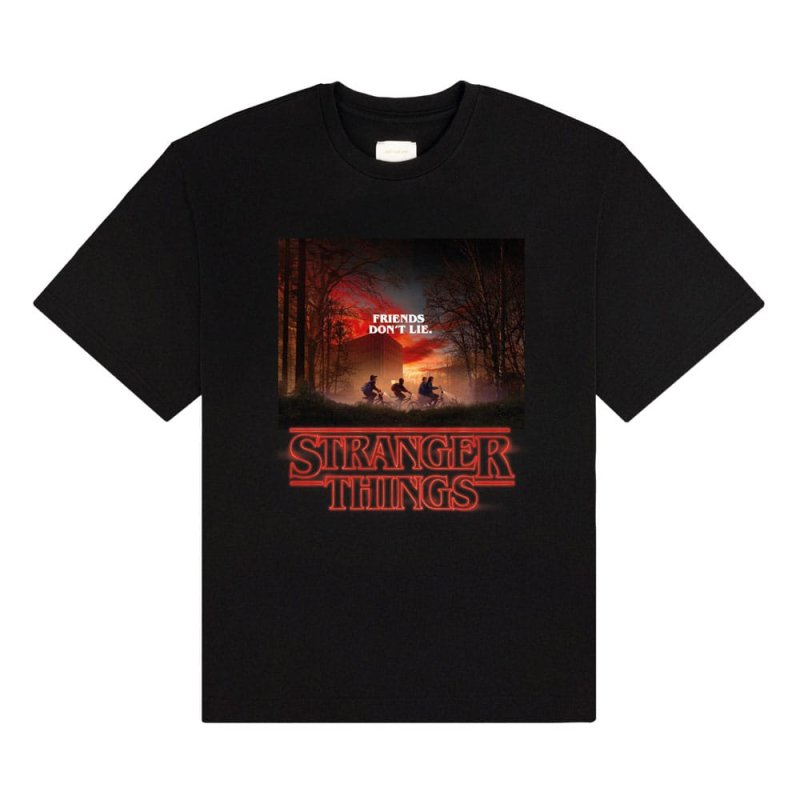Stranger Things T-Shirt Friends Don't Lie Size XXL