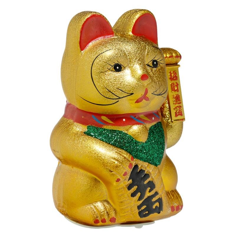 MANEKI-NEKO - Figurine Porte-Bonheur 21cm