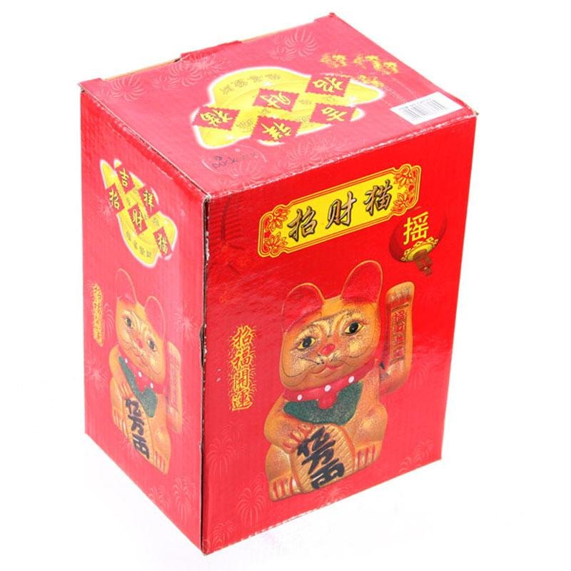 MANEKI-NEKO - Figurine Porte-Bonheur 21cm