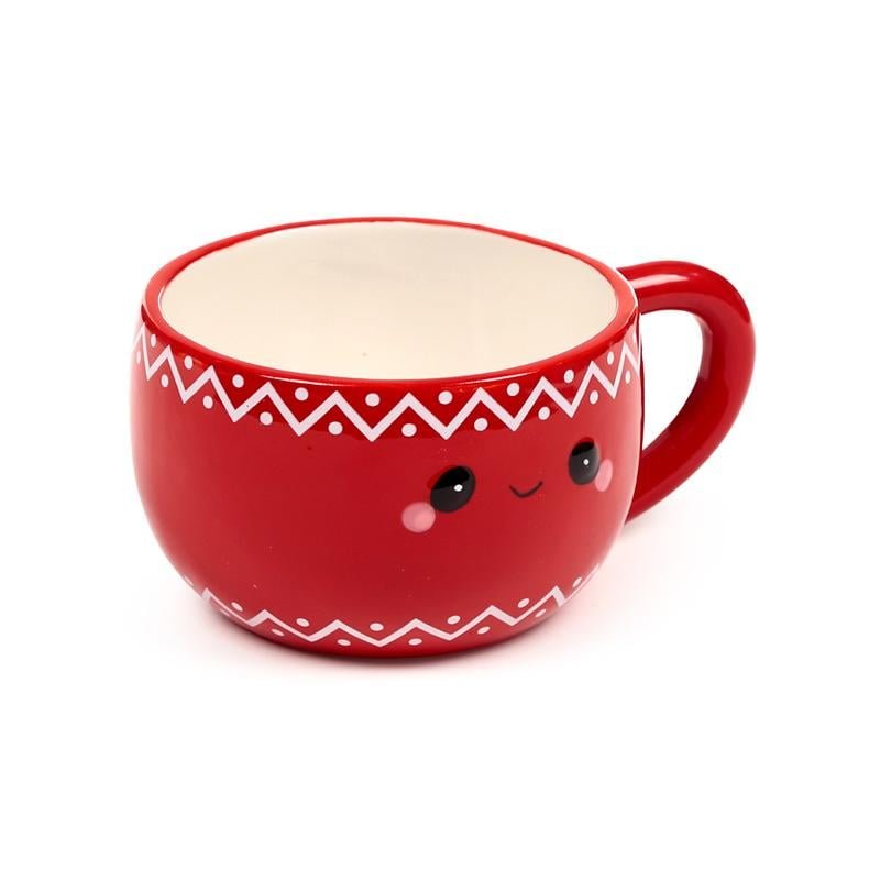 KAWAII - Chocolat Chaud - Mug Couvercle 3D 325ml