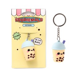 KAWAII - Boba le Bubble Tea - Porte-clés 3D en PVC