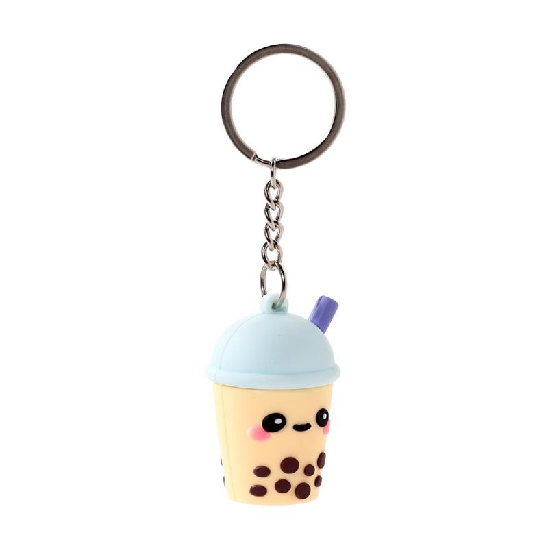 KAWAII - Boba le Bubble Tea - Porte-clés 3D en PVC