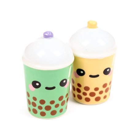 KAWAII - Boba le Bubble Tea - Set Salière et Poivrière