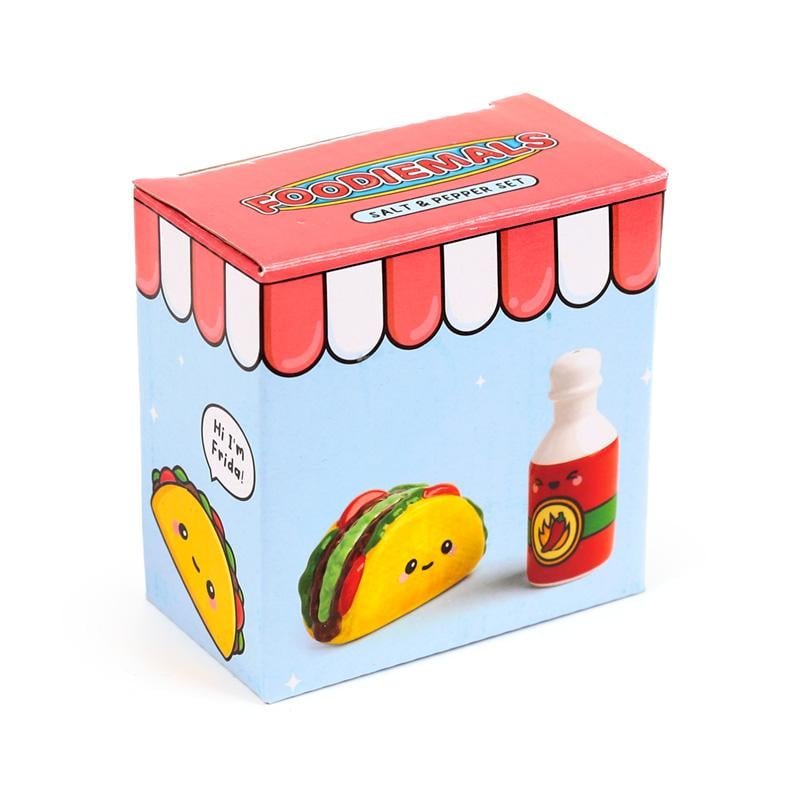 KAWAII - Taco & Sauce - Set Salière et Poivrière