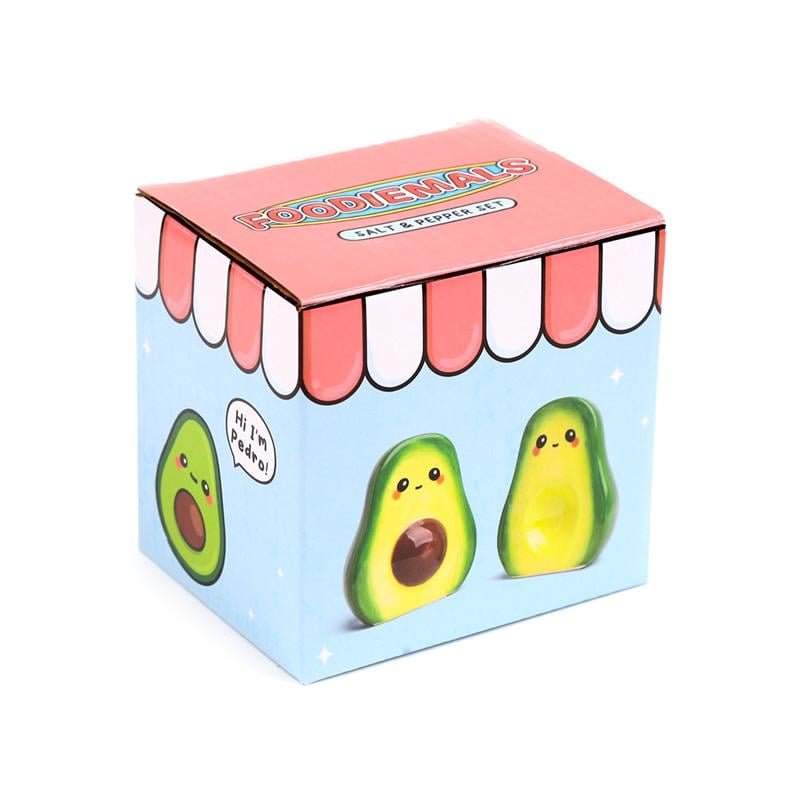 KAWAII - Pedro l'Avocat - Set Salière et Poivrière