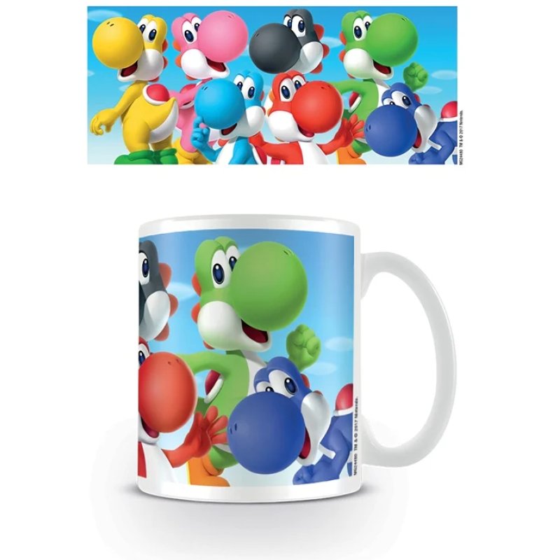 NINTENDO - Mug - 300 ml - Super Mario Yoshi