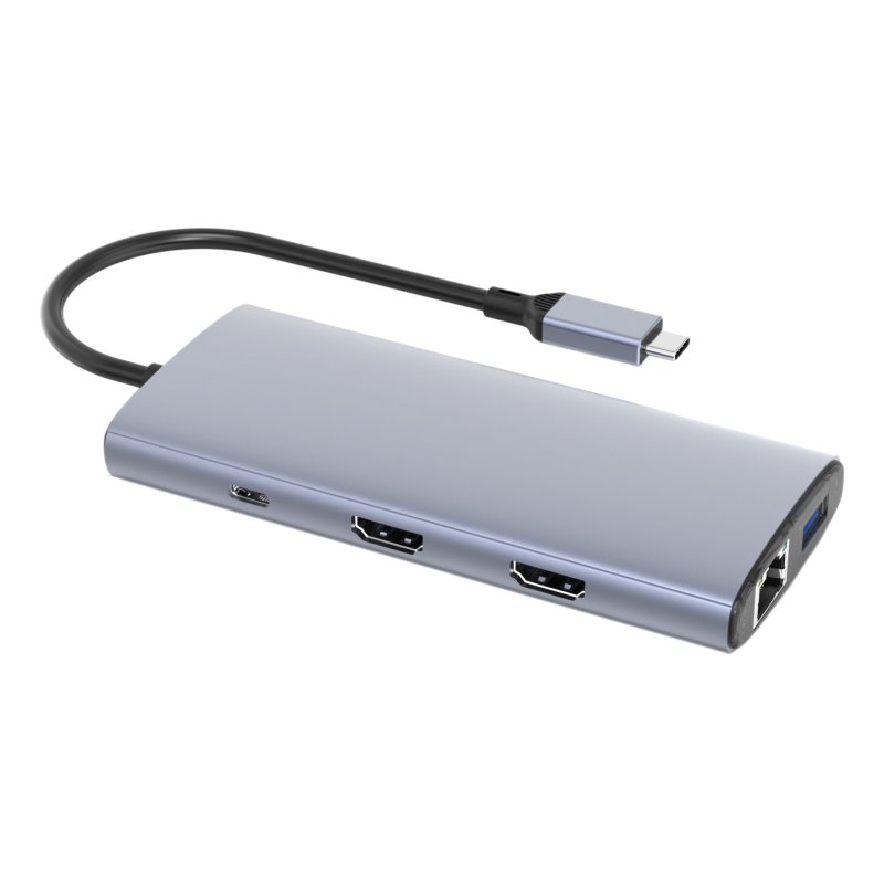 Station d accueil double affichage USB-C