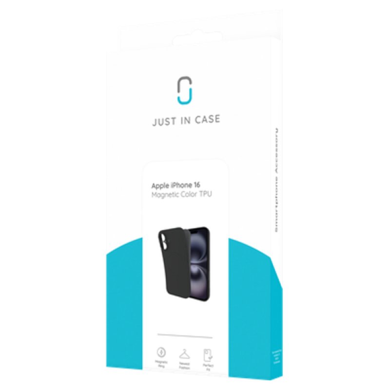 Just in Case 8332417 mobile phone case 15.5 cm (6.1") Cover Black