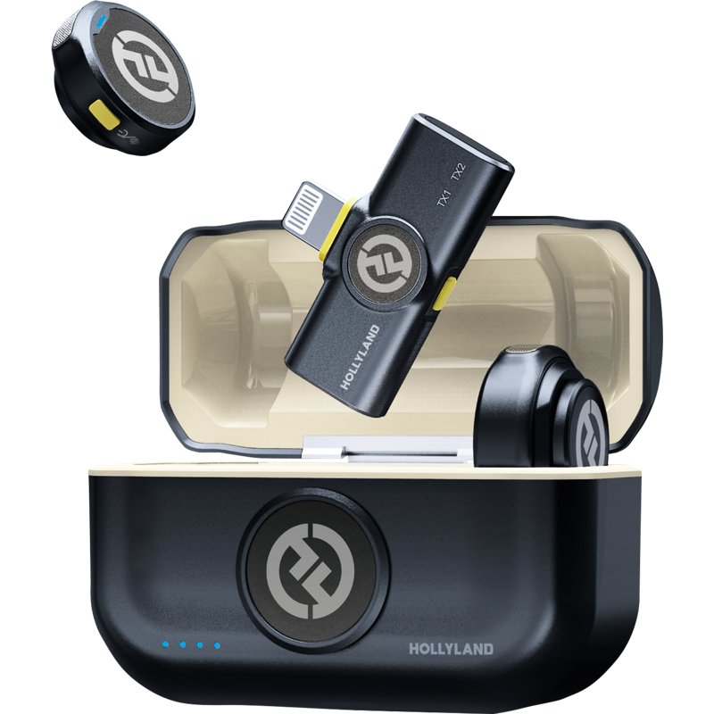 Hollyland - Lark M2 Lightning Wireless Lavalier Microphone