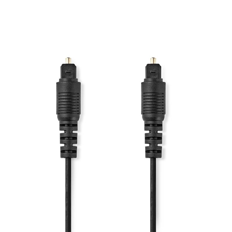 Nedis CAGL25000BK100 audio cable 10 m TOSLINK Black