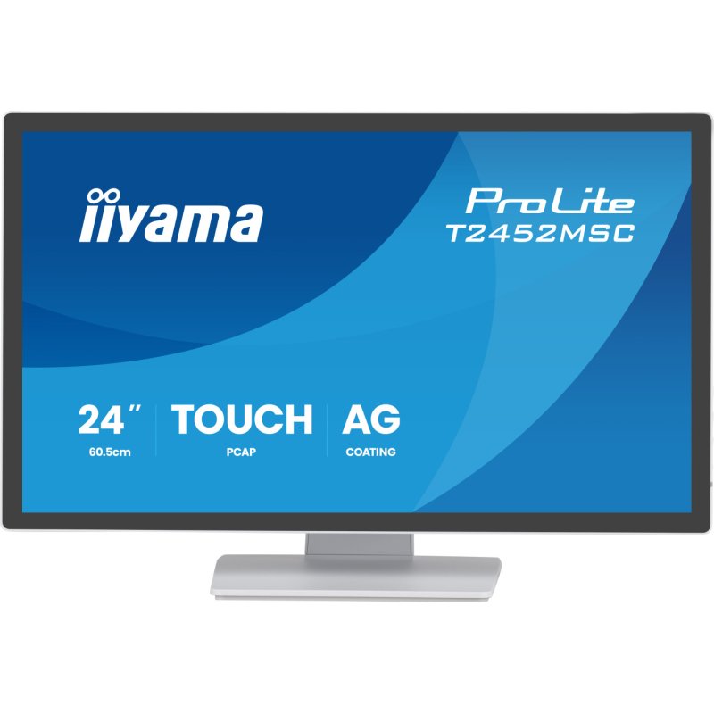 Ecran IIYAMA 23,8 Blanc IPS Tactile PCAP 10points verre bord à bord 1920x1080