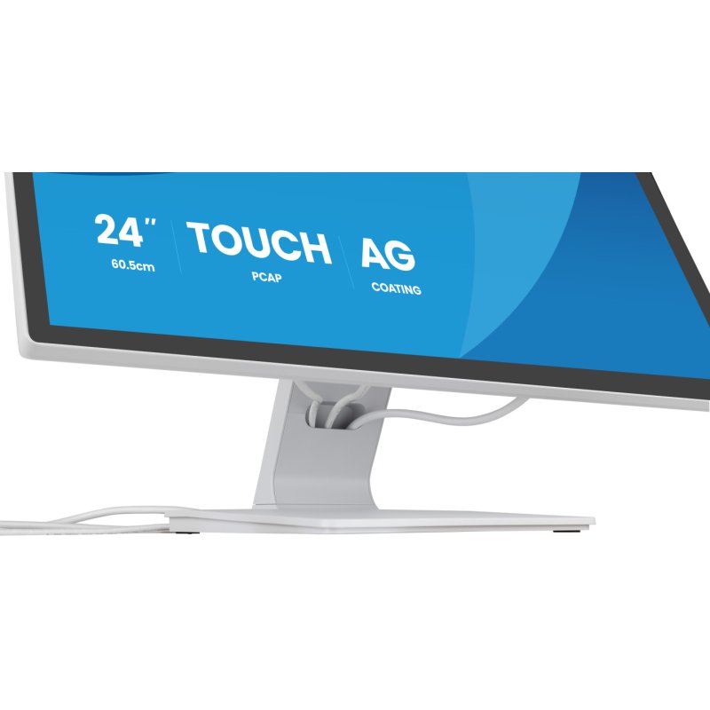 iiyama ProLite T2452MSC-W1AG écran plat de PC 61 cm (24") 1920 x 1080 pixels Full HD Écran tactile