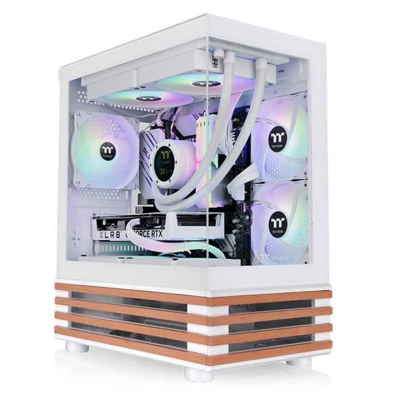 Mini Thermaltake View 170 WS ARGB Snow White