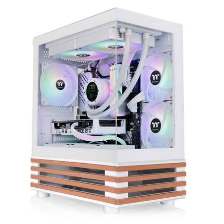 Thermaltake View 170 WS ARGB Snow Micro Tower Blanc