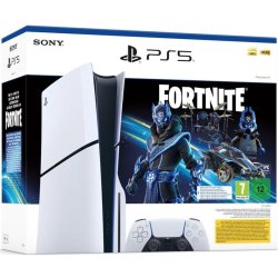 Sony Playstation 5 Slim Fortnite 1 To Wifi Noir, Blanc