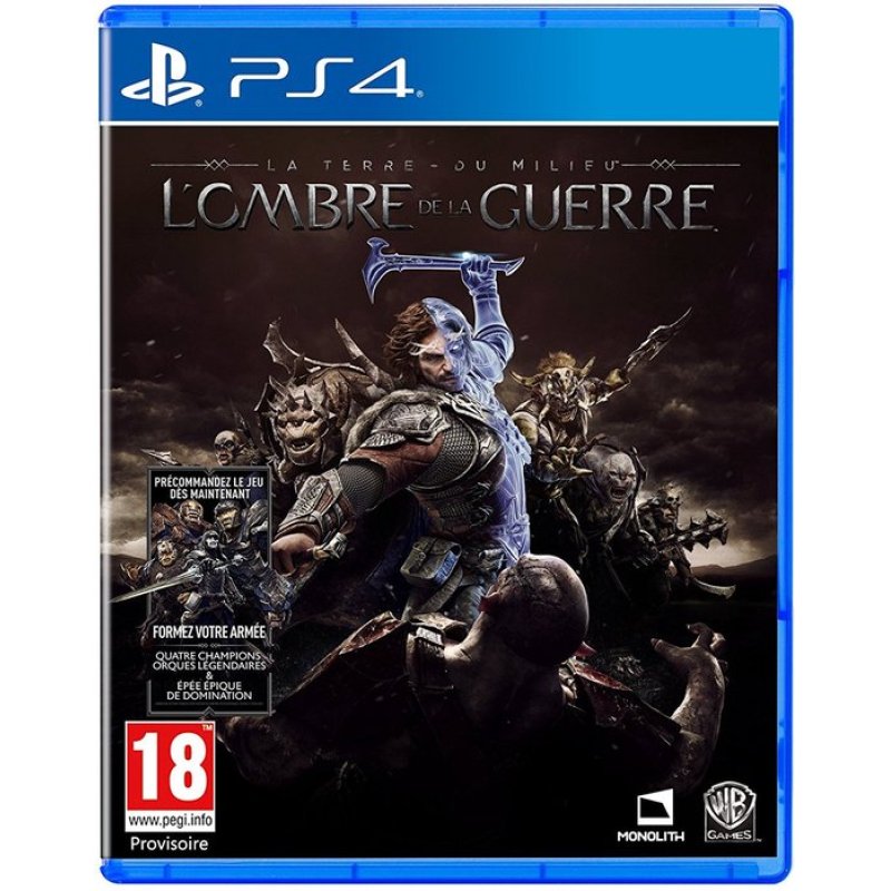 Warner Bros. Games La Terre du Milieu : L'Ombre de la Guerre PC