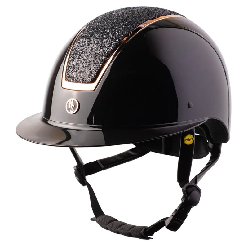HANSBO SPORT - Riding Helmet MIPS Vision Golden Chrome - S