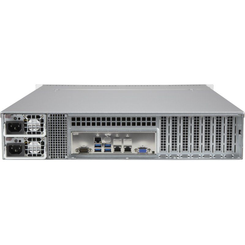Supermicro CSE-825BTQC-R1K23LPB unité centrale Support Noir 1200 W