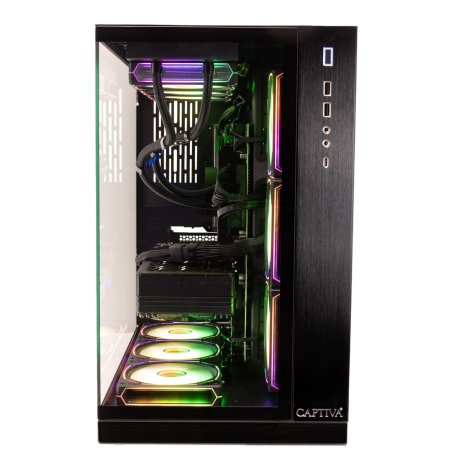 CAPTIVA 93123 PC/poste de travail Intel Core™ i7 i7-14700KF 32 Go DDR4-SDRAM 2 To SSD NVIDIA GeForce RTX 5060 Noir