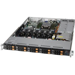 Supermicro SuperChassis 116AC10-R860CB-N10 Support Noir 860 W