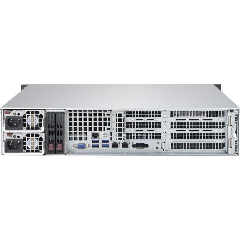 Supermicro CSE-825MBTQC-R802WB unité centrale Support Noir 800 W