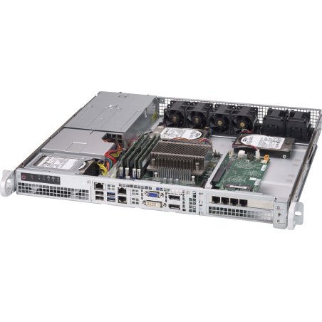 Supermicro CSE-515-R407 unité centrale Support Argent 400 W