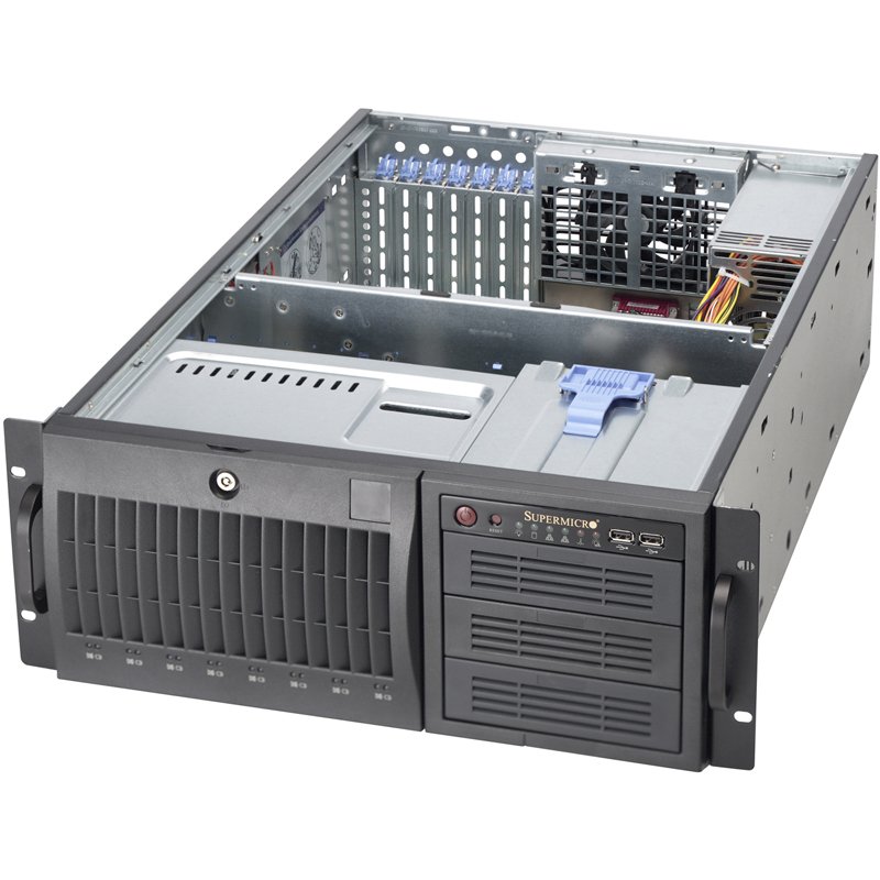 Supermicro SuperChassis 743AC-668B Full Tower Noir 668 W