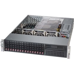 Supermicro SuperChassis 213BAC8-R1K23LPB Rack Black 1200 W
