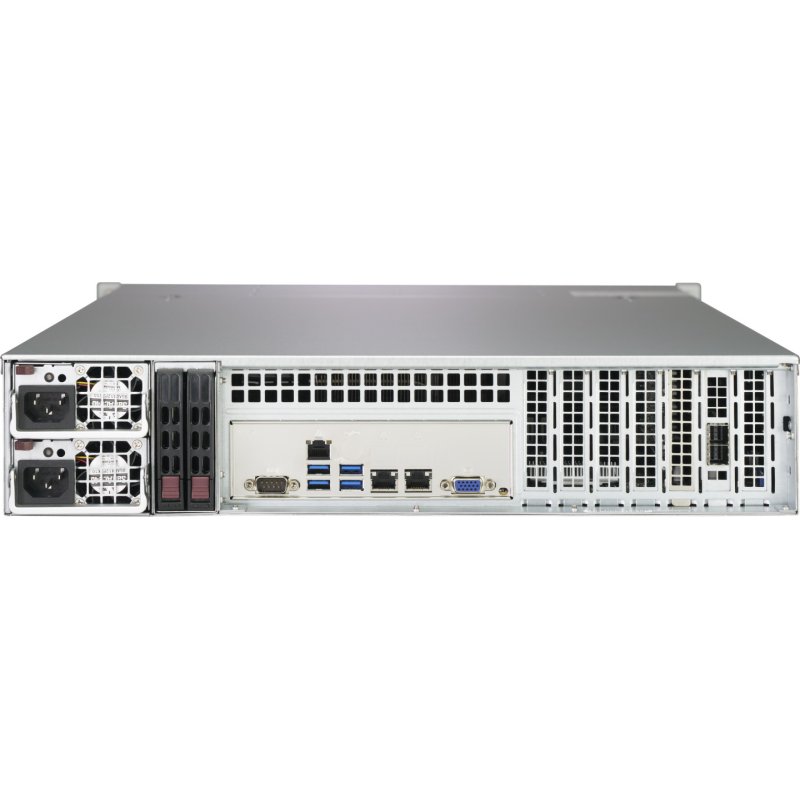 Supermicro SuperChassis 213BAC8-R1K23LPB Rack Black 1200 W