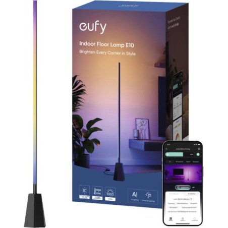 Eufy Zimmer-Stehlampe E10 Éclairage de plancher intelligent Wi-Fi