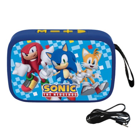 Lexibook - Sonic Bluetooth® Portable Speaker - 11.7 x 3.8 x 7.8 cm