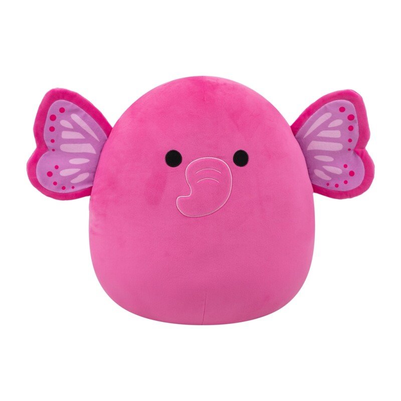 Squishmallows - 40 cm P25 Bertha Elephant with Butterfly Ears