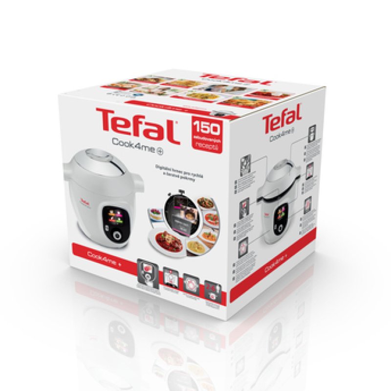 Tefal CY851130 appareil multi-cuissons 6 L Chrome, Blanc