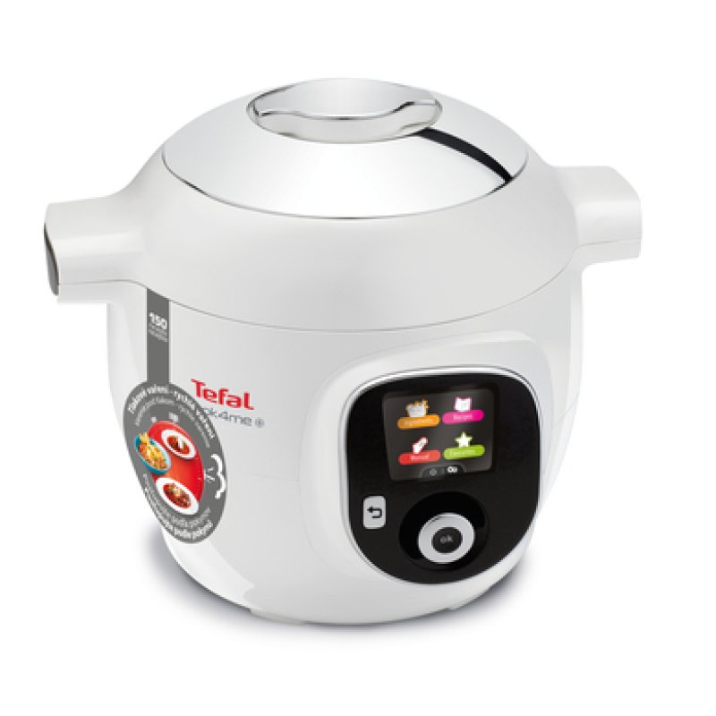 Tefal CY851130 appareil multi-cuissons 6 L Chrome, Blanc
