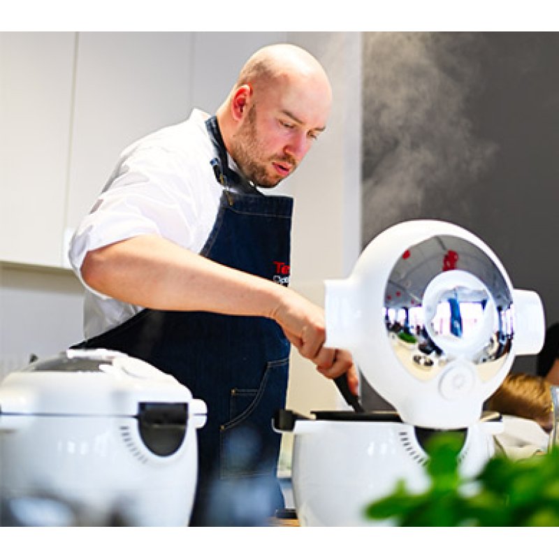 Tefal CY851130 appareil multi-cuissons 6 L Chrome, Blanc