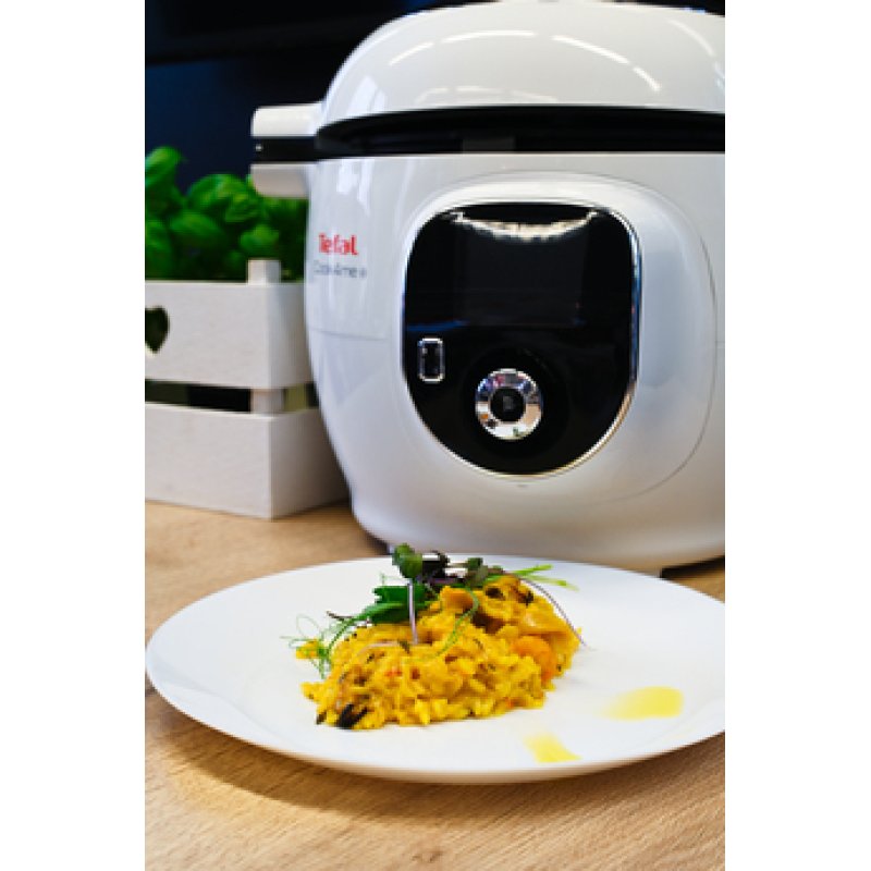 Tefal CY851130 appareil multi-cuissons 6 L Chrome, Blanc