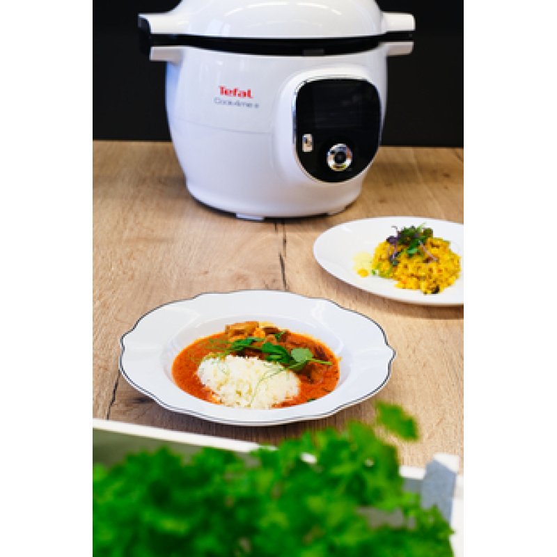 Tefal CY851130 appareil multi-cuissons 6 L Chrome, Blanc