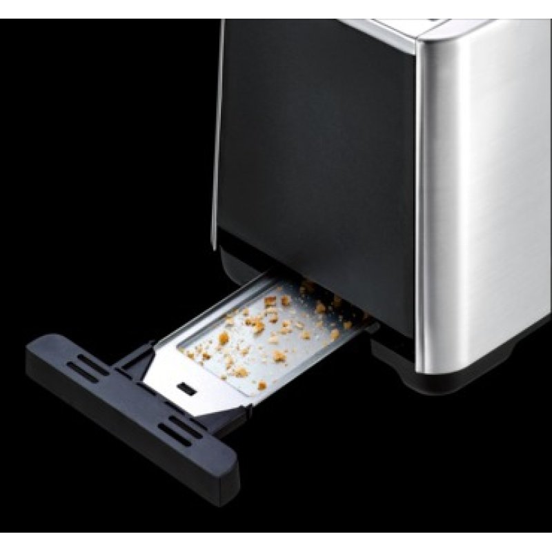 Tefal Equinox TT420D 7 2 slice(s) Black Stainless steel