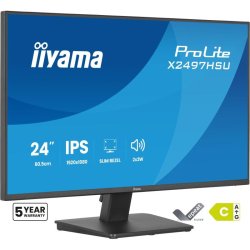 iiyama X2497HSU-B1 24" IPS LCD with 4-si