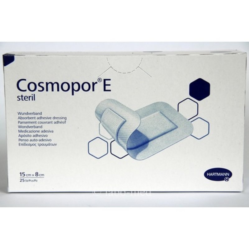 COSMOPOR E Adhesive Dressings 15x8cm