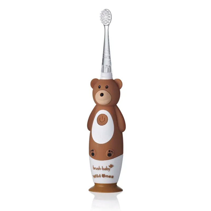 Brush-Baby BRB239 electric toothbrush Child Sonic toothbrush Brown, White
